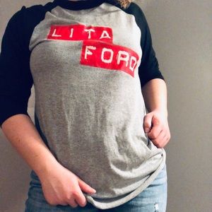Lita Ford Band Tee 2016 Tour Apparel